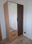 Szafa Dwudrzwiowa LAMELE 105 cm dąb artisan