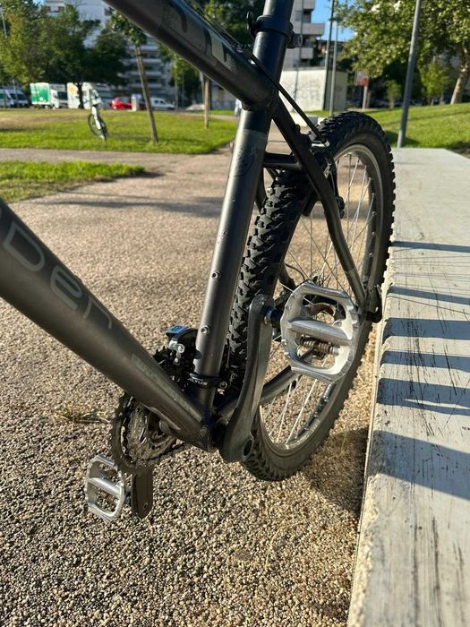 Bicicleta de Passeio RockRider BTT 26" 21v Cinzento-Escuro Shimano