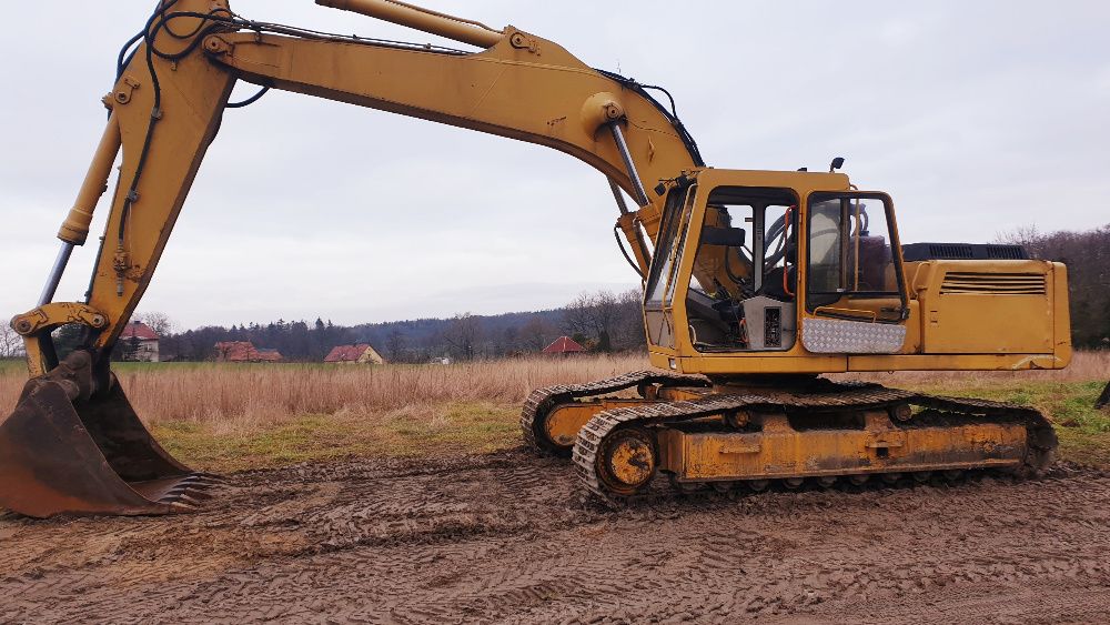 koparka liebherr 932 silnik pompa hydrauliczna zwolnica gąsienice