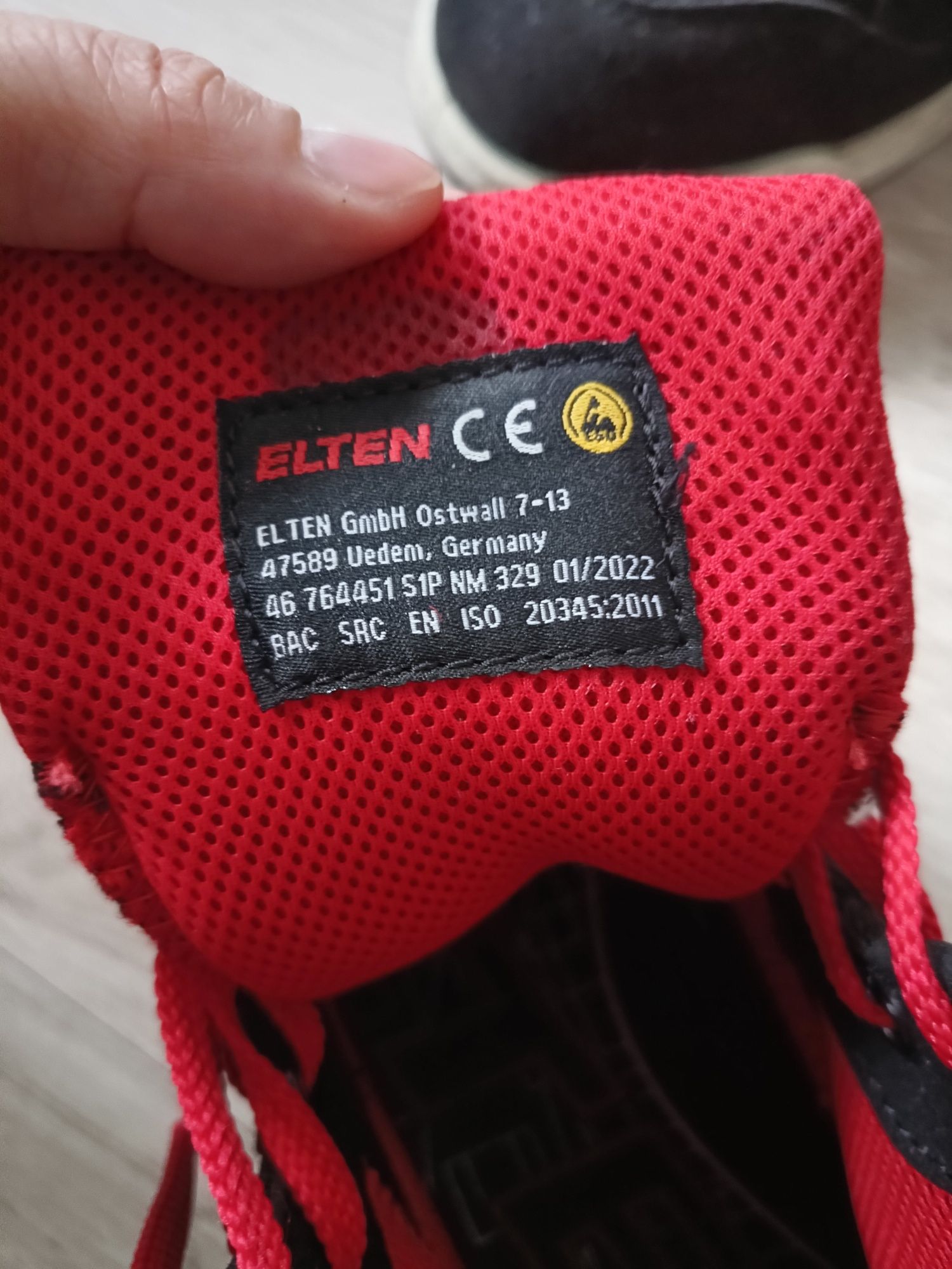 Buty BHP Elten używane