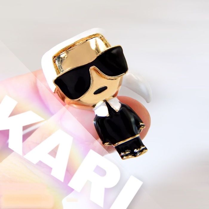 Брошка значок Karl Lagerfeld оригінал