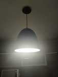 Lampa kuchenna czarna