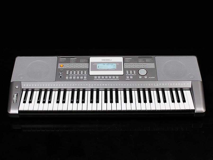 Medeli A100 keyboard A-100 dynamiczna klawiatura polifonia 128