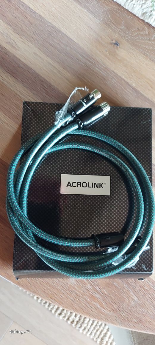 Acrolink 7N-A2030III XLR 1 m stan jak nowe pudełko.zamiana