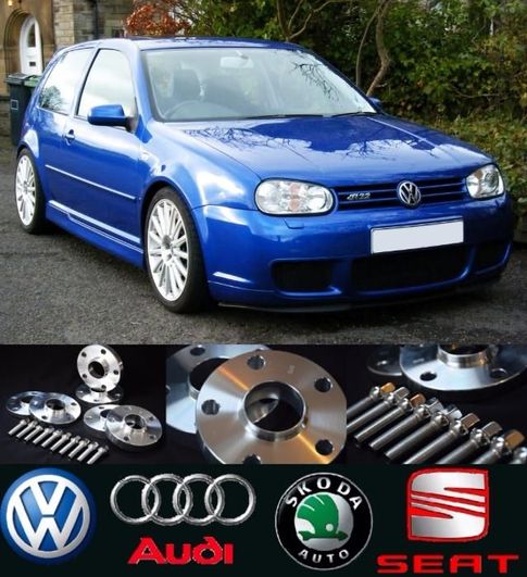 DYSTANSE Poszerzające oś DO AUDI A3 A4 A6 A8 - 10,20,30,40mm+ŚRUBY