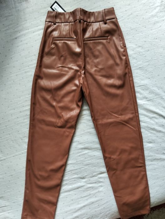 Брюки шкіряні жіночі