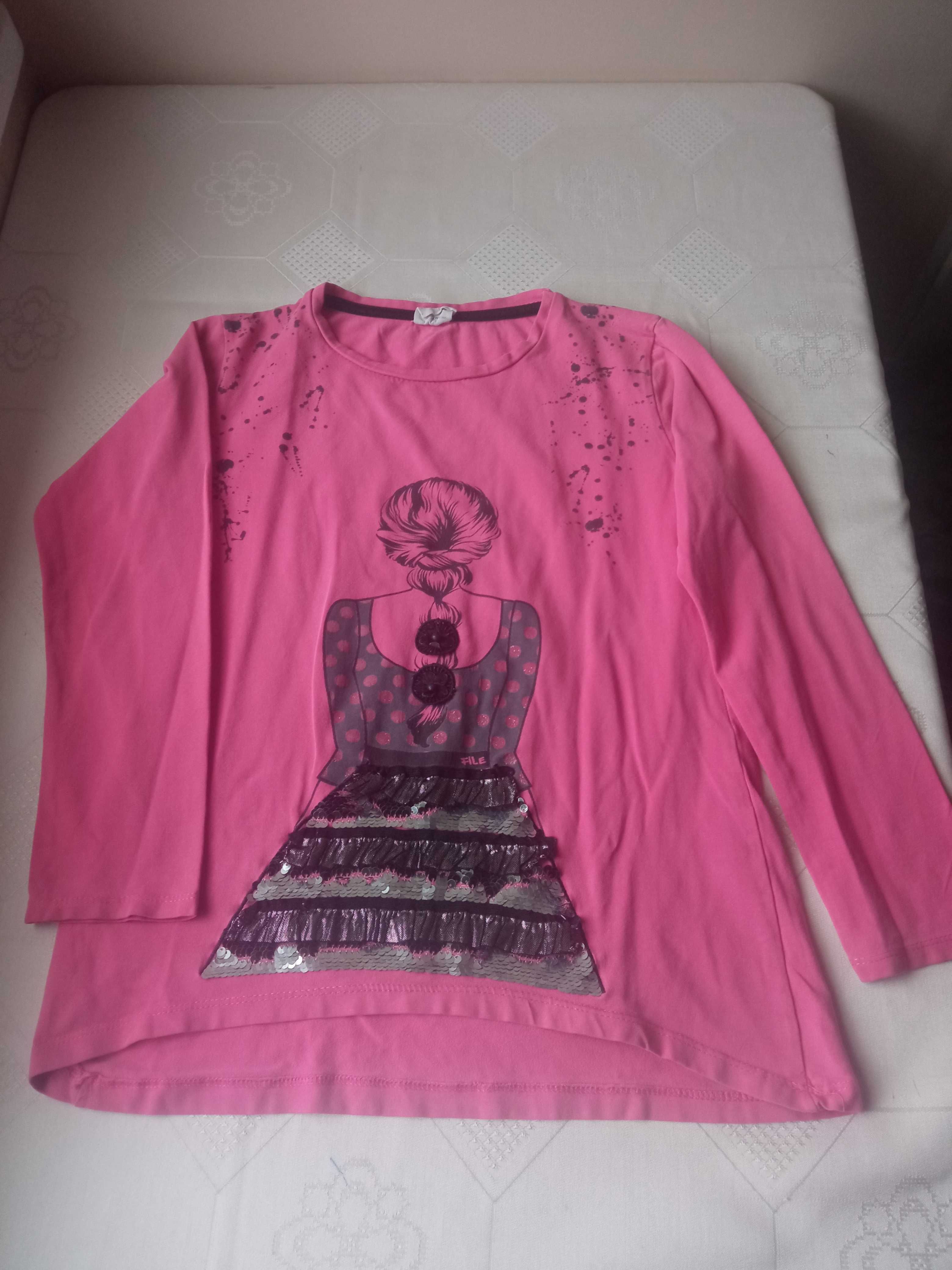 File Kids dziecięca bluza przez głowę r 134