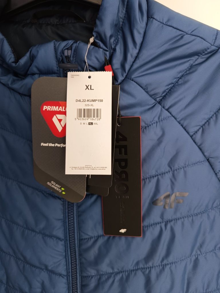 Kurtka trekkingowa PrimaLoft Black Eco męska, rozm. XL