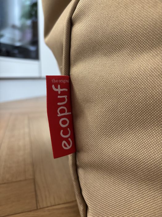 Pufa XXL Ecopuf The Original beżowa