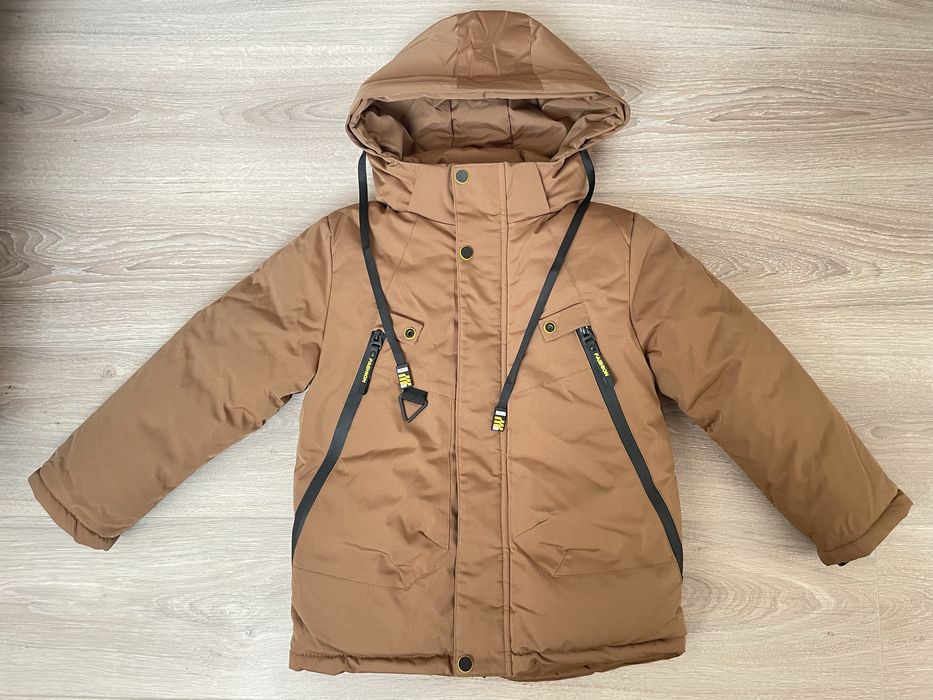 Нова зимова куртка на хлопчика 116-122 розмір