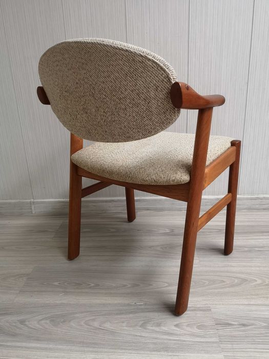 krzesło tekowe DANIA proj. Kai Kristiansen dla Schou Andersen lata 60