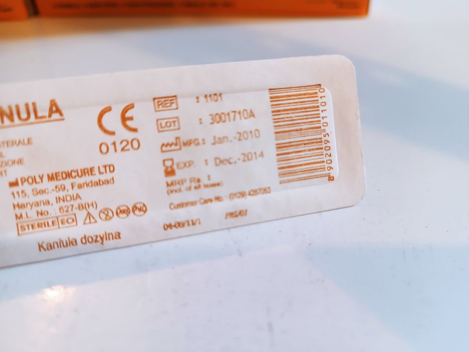 Cannula sześć opakowań po 50 szt
