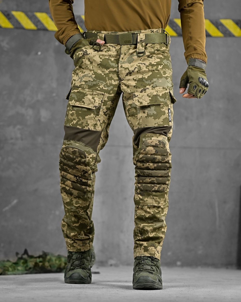 Піксель літній тактичний військовий костюм ШТАНИ + УБАКС 7.62 AMAZONKA
