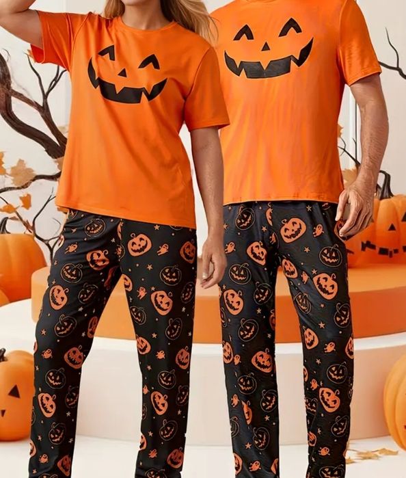 Nowa piżama halloween dynia unisex damska męska L / xl