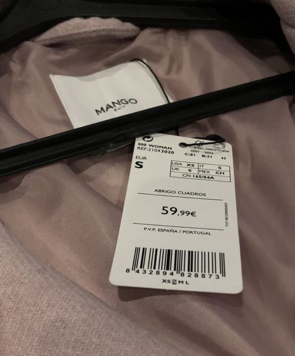 Новое пальто mango с бирками