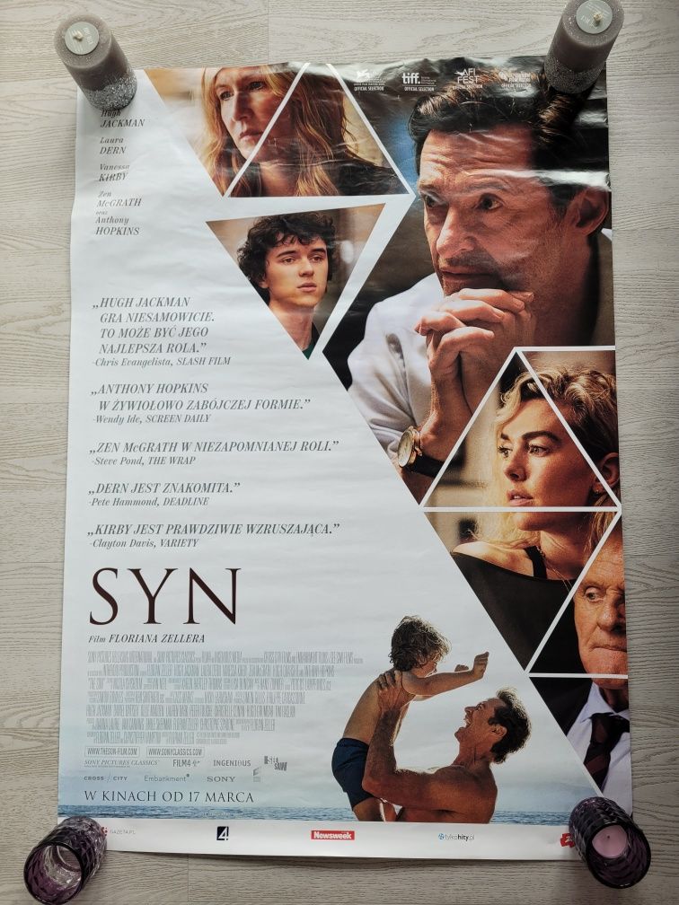 Plakat kinowy z filmu Syn Hugh Jackman