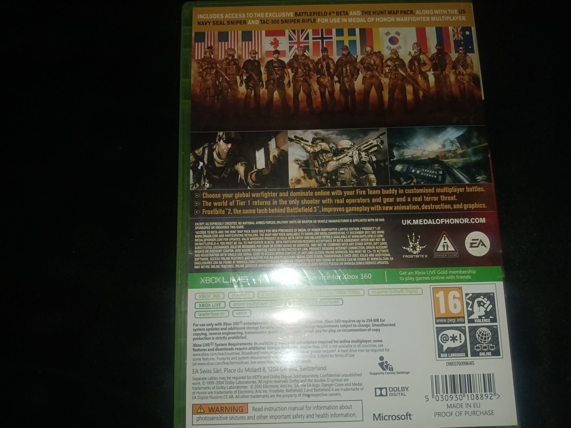 Gra medal of honor warfighter limiter edition