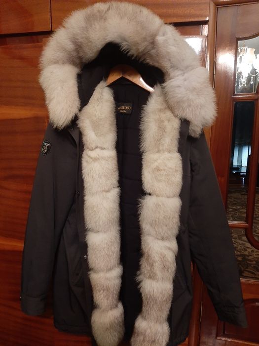 Парка с мехом песца