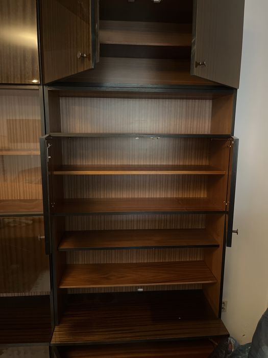 3 regały meblościanka oddam za darmo