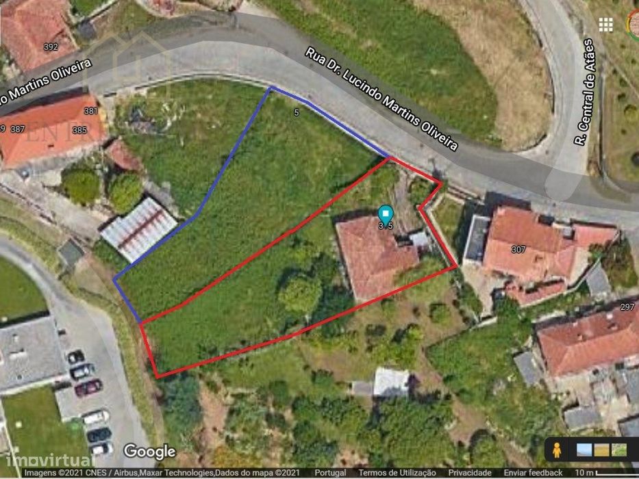 Terreno com projeto aprovado para comprar em Atães, Jovim. Portugal