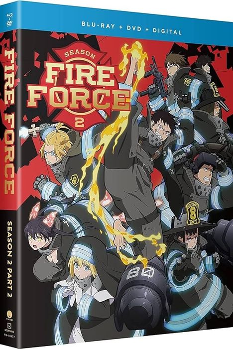 Fire Force Season 2, Part 2 (Blu-Ray + DVD, Reino Unido)
