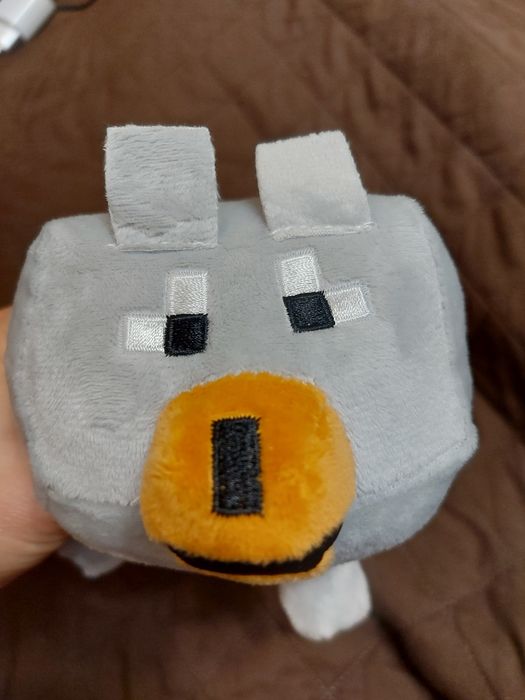 М'яка іграшка Minecraft вовк