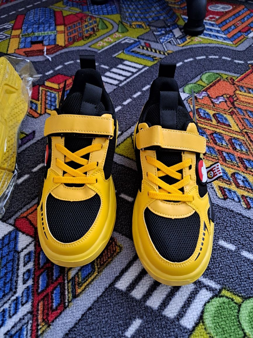 Nowe buty sportowe adidasy sneakersy Pokemon Pikachu r 29 19.5cm