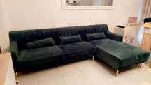 Sofa luxuoso como novo