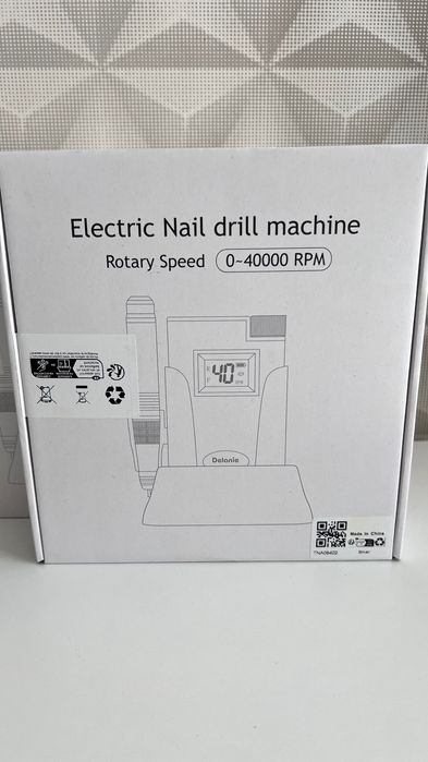 Манікюрний фрезер для манікюру та педикюру Delanie Electric Nail Dril