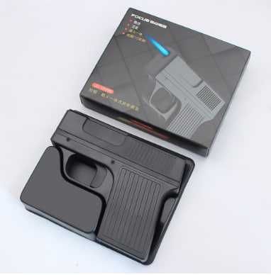 Запальничка пістолет з футляром  -А-672