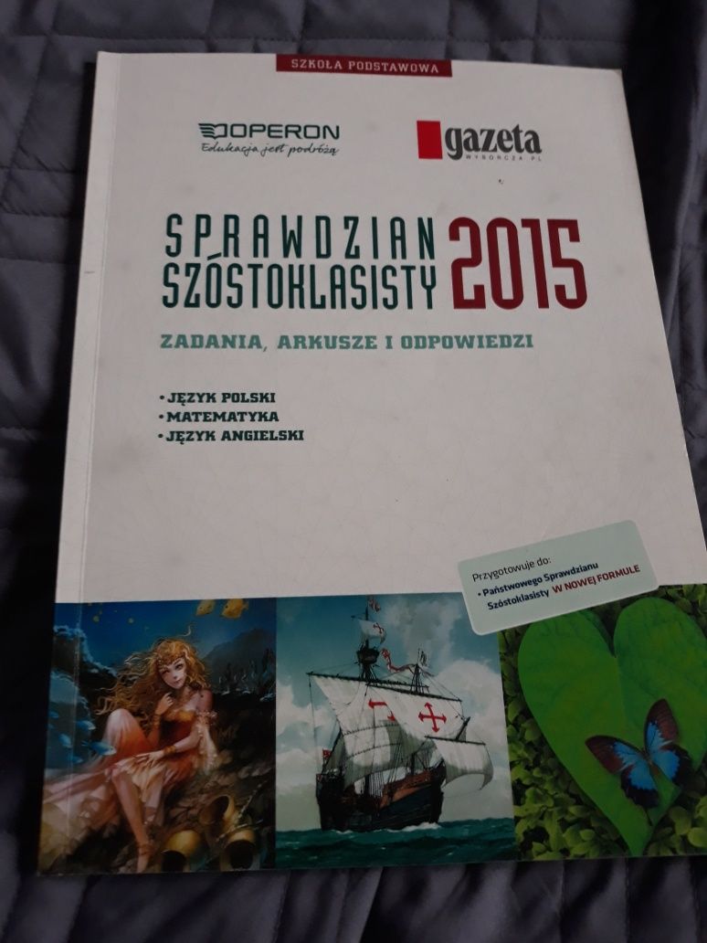 Sprawdzian szóstoklasisty 2015 - j. polski, matematyka, j. angielski