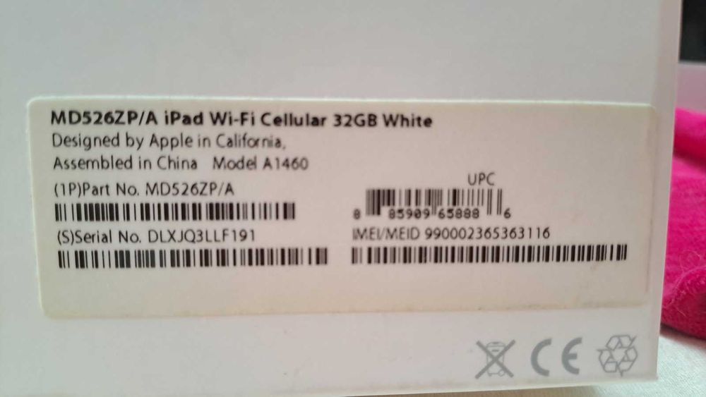 Планшет iPad MD526ZP/A 32GB