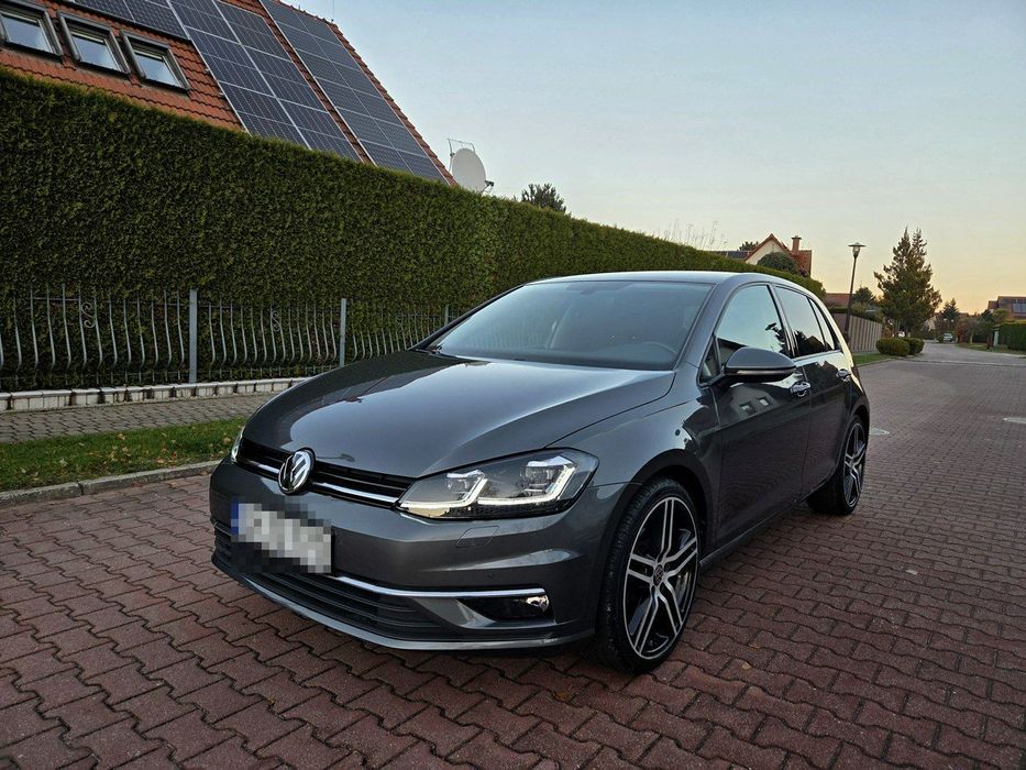 Volkswagen Golf LIFT HB 1.4TSI 125KM 2017r DSG, LED, Grzane Fotele, Virtual