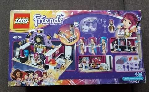 Lego Friends, Garderoba gwiazdy pop, 41104.