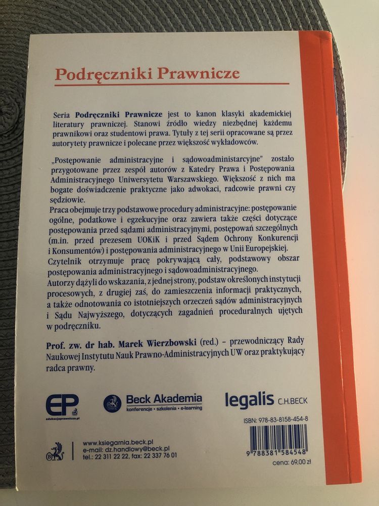 Sprzedam postępowanie administracyjne