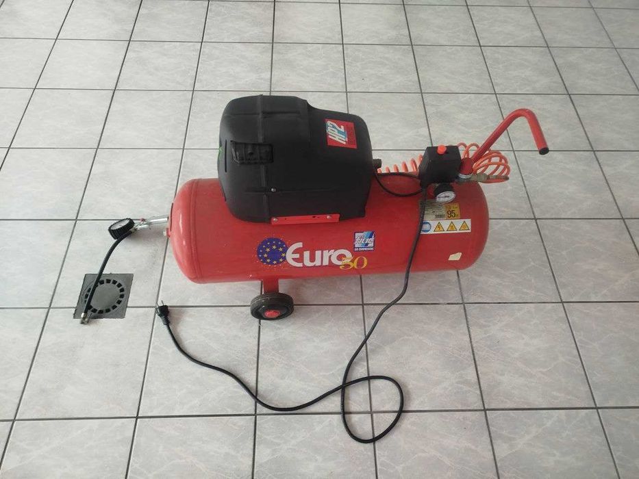 FIAC kompresor tłokowy olejowy 50L 8bar 1.85kW