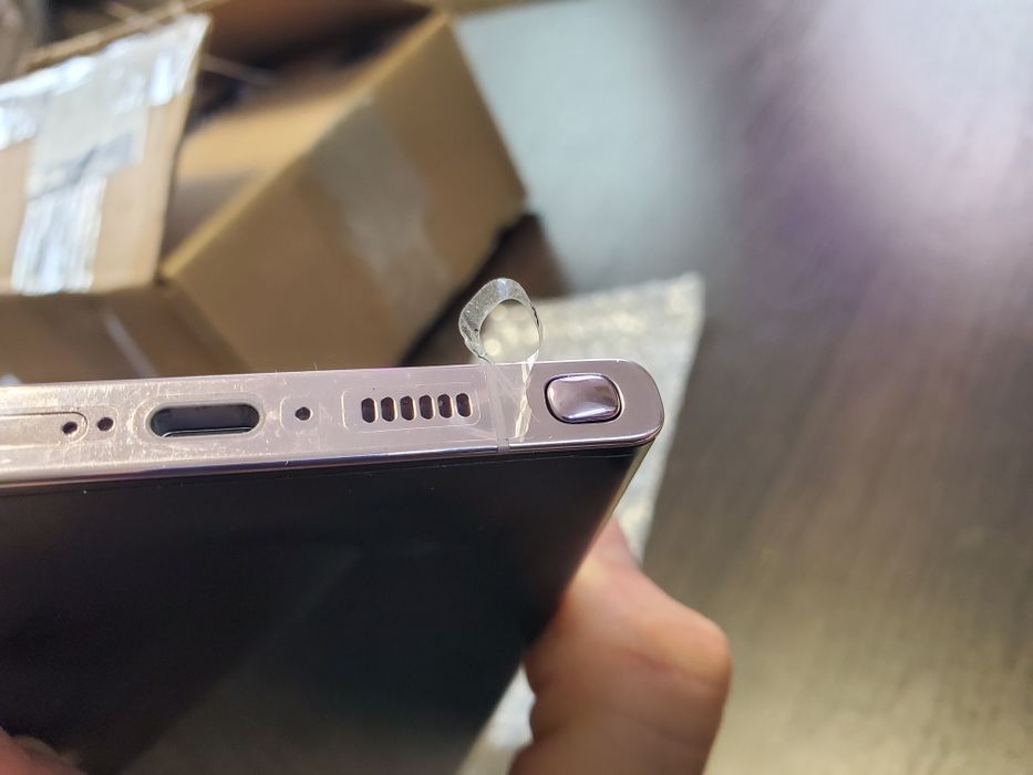 Samsung galaxy S 23 ultra lavender рожева