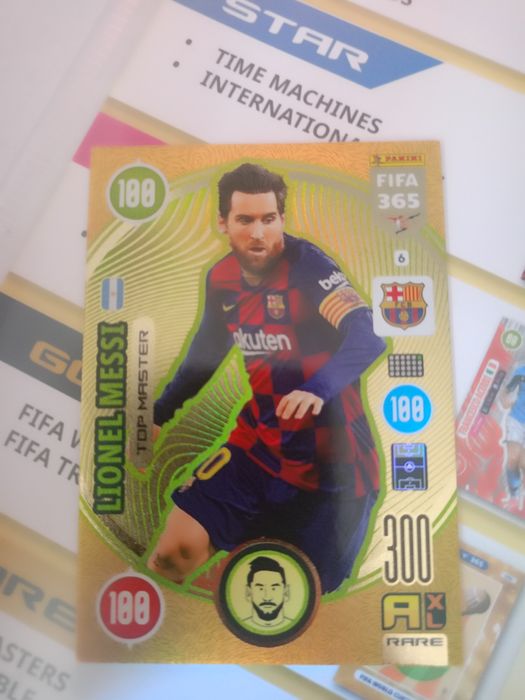 Lionel Messi top master 2021 r stan idealny nr karty 6