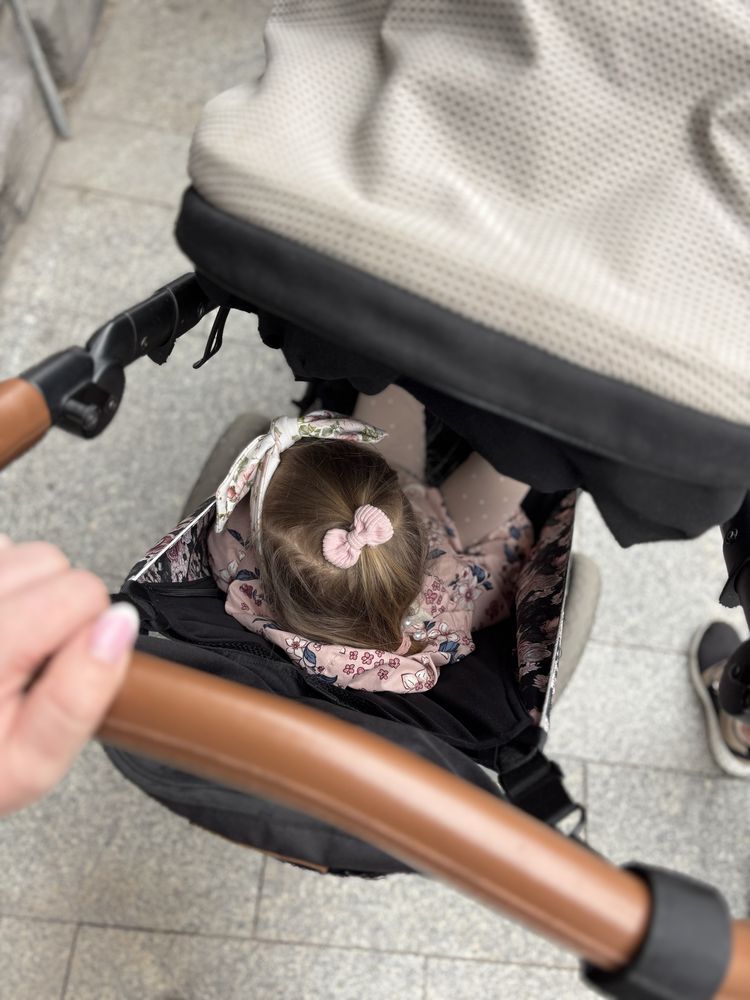 Hamak do wozka z pasem bezpieczeństwa blaben baby black