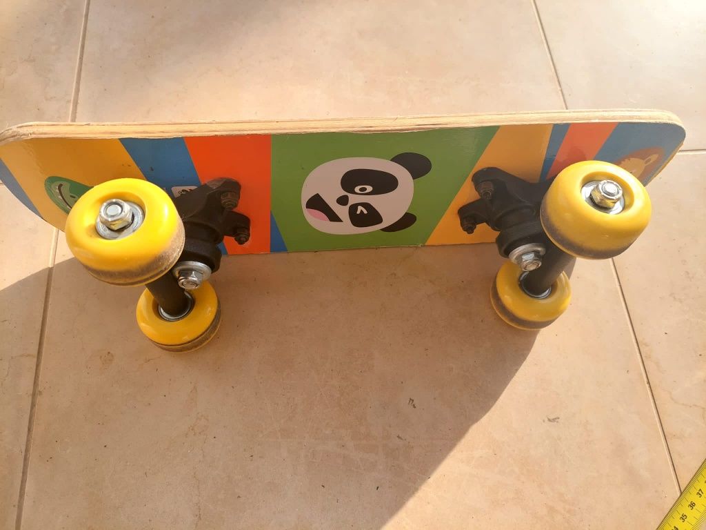 Skate Panda criança  CTT GRÁTIS