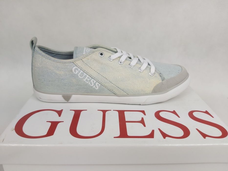 Sneakersy trampki GUESS Light Blue 41 tenisówki nowe