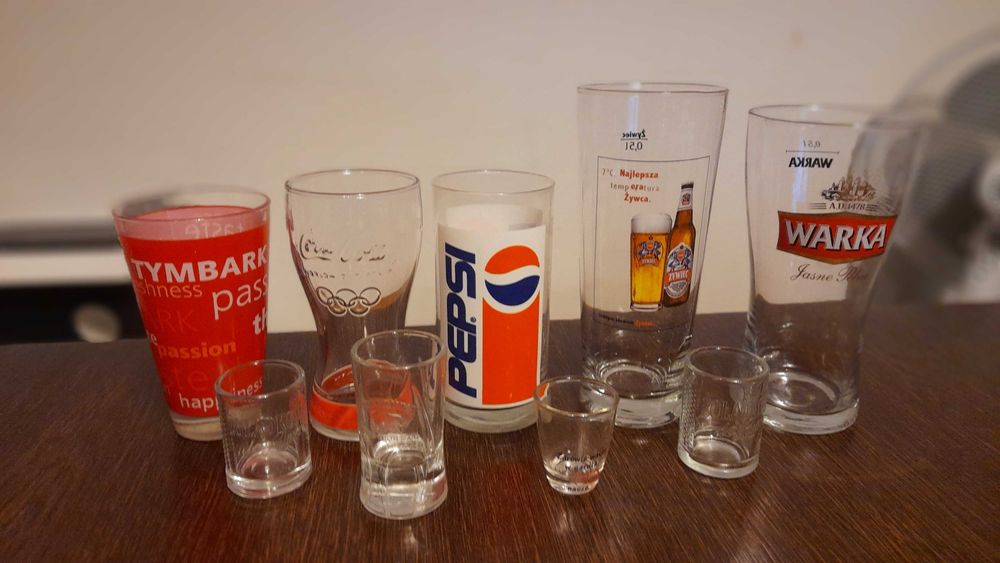 Kufel,szklanka,pokal,kieliszek do piwa kasztelan,Warka,Eb