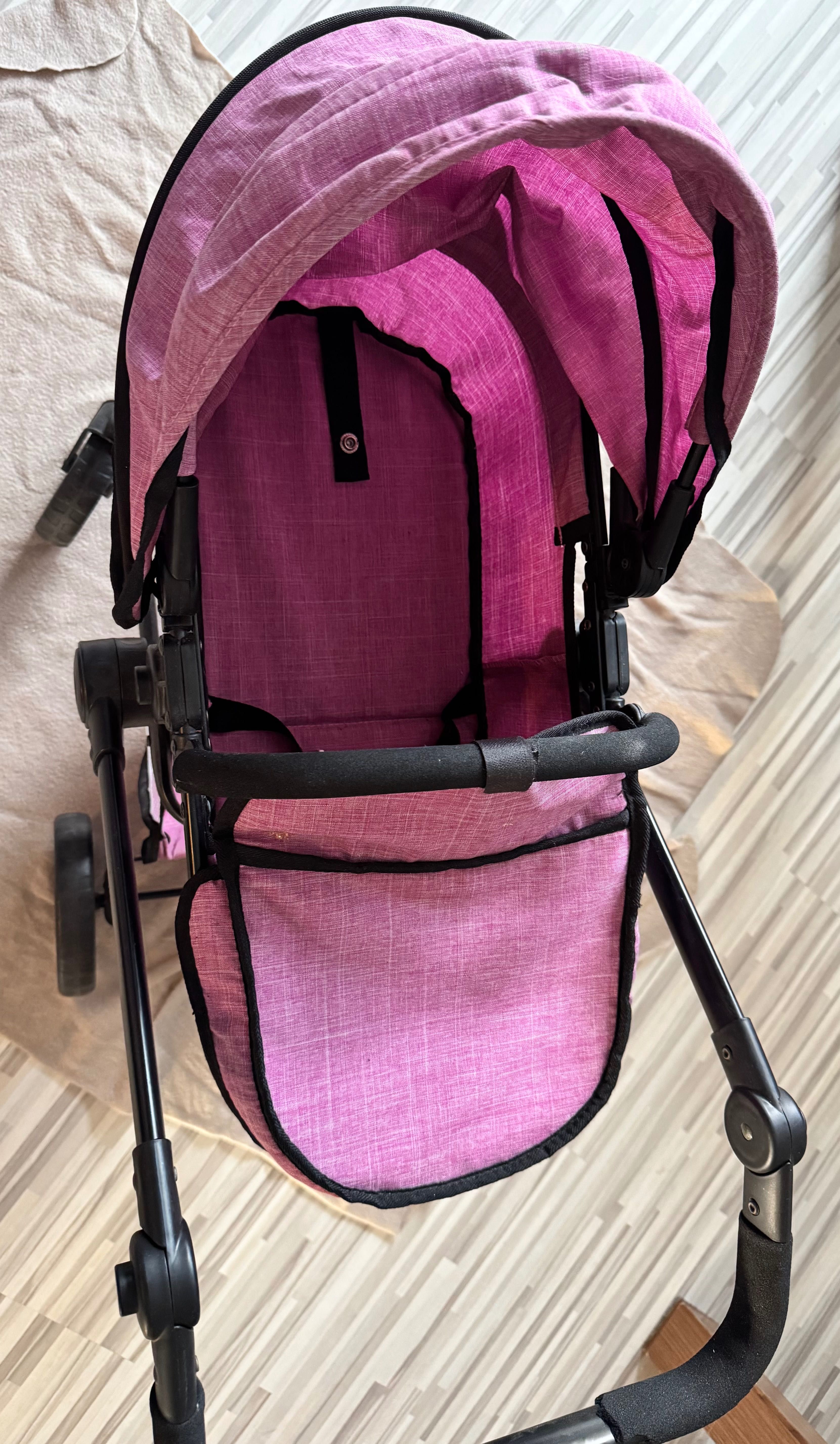 Lalka Baby Born akcesoria łóżeczko wózek