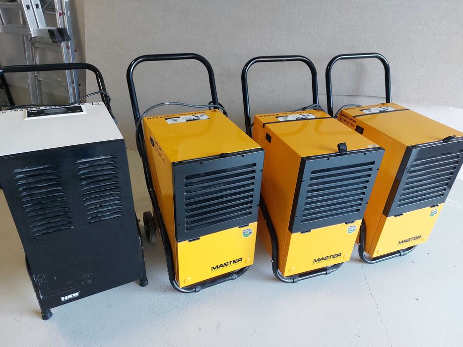 Osuszanie tynków, posadzek - Wynajem osuszaczy powietrza, wentylatorów