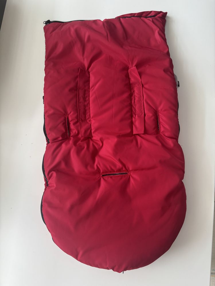 Śpiworek cottonmoose Baby Moose v.2023 czerwony 0-12 msc