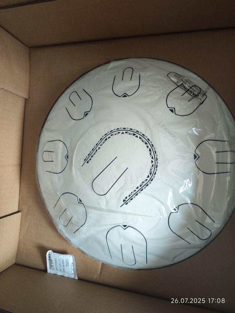 bęben językowy stalowy handpan