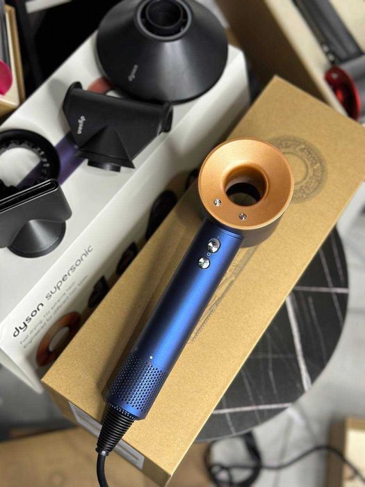 Фен Dyson HD07 Prussian Blue/Rich Copper — професійна якість вдома