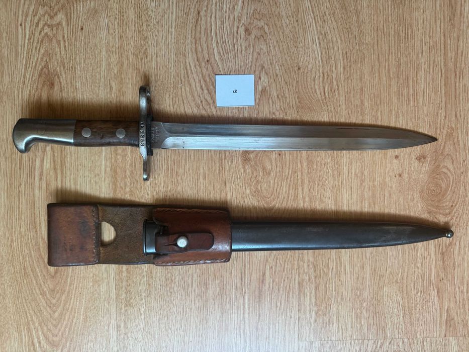 Bagnet Szwajcarski wz. 1918/31 do karabinu Schmid Rubin M1911_27
