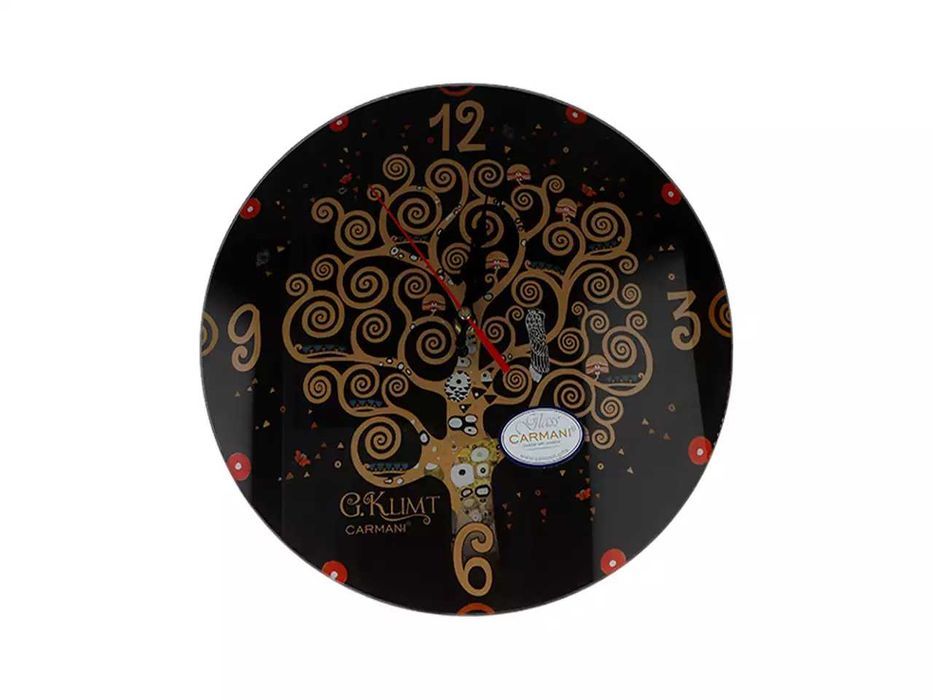 Zegar ścienny - G. Klimt, Drzewo życia (CARMANI)