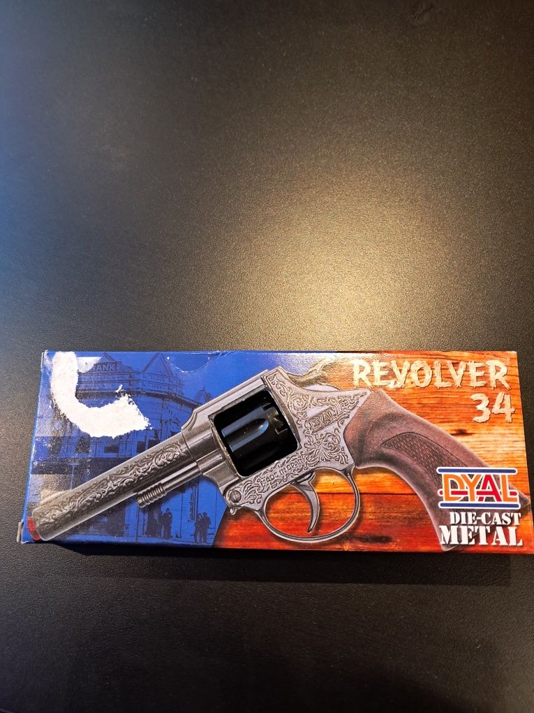 Revolver de brincar+Fulminantes de 8 de brincar